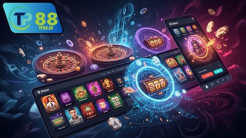 Sản phẩm và trò chơi nổi trội được cung cấp tại nhà cái SHBET