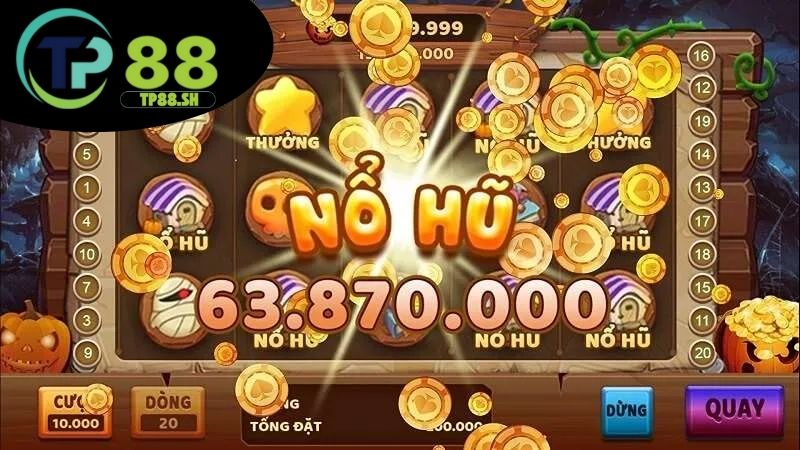 Ưu điểm game nổ hũ TP88